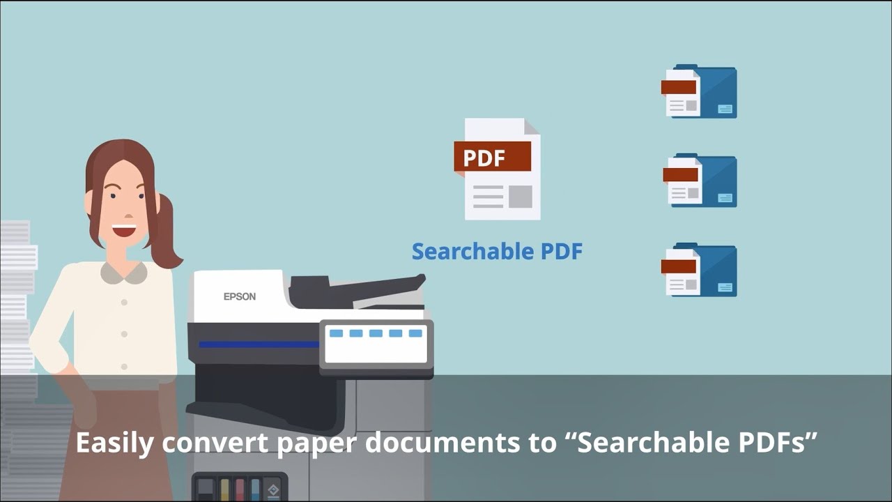 Epson Solutions Suite: Create Searchable PDFs 📄