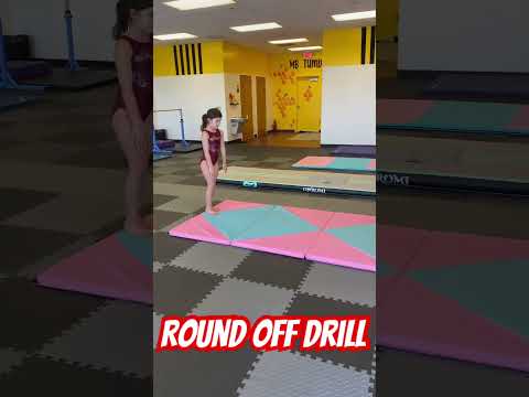 #roundoff #drills #skilldevelopment #kidshandsonlearning #tumblingpractice #practicetime