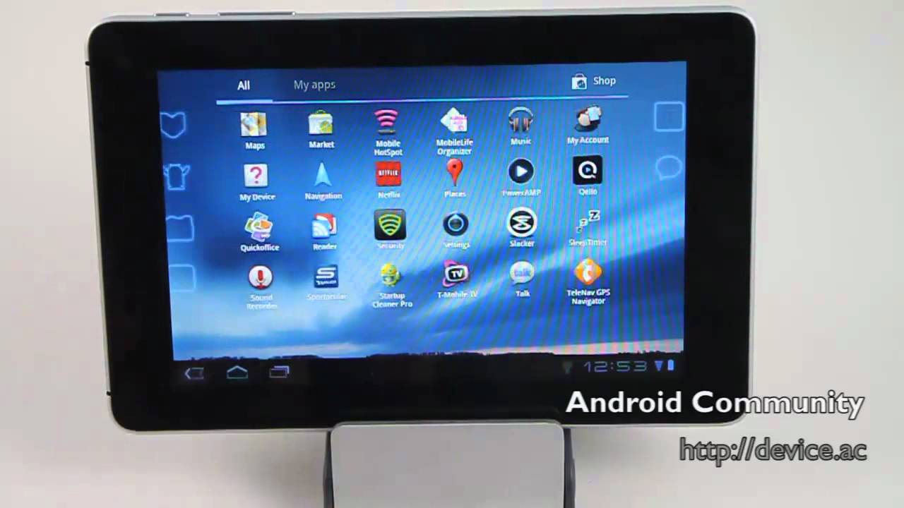 T-Mobile Springboard Android Tablet Review