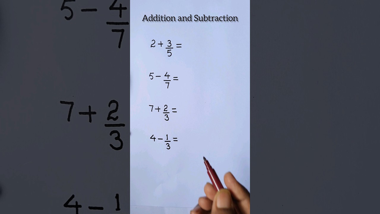 Master Basic Addition & Subtraction in Minutes! 🧮 | Essential Math Skills