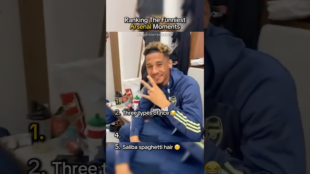 Top 10 Funniest Arsenal Moments 😂