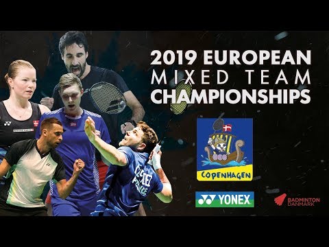 Denmark (Mia Blichfeldt) vs Spain (Sara Peñalver) - Day 3 - European Mixed Team C’ships 2019