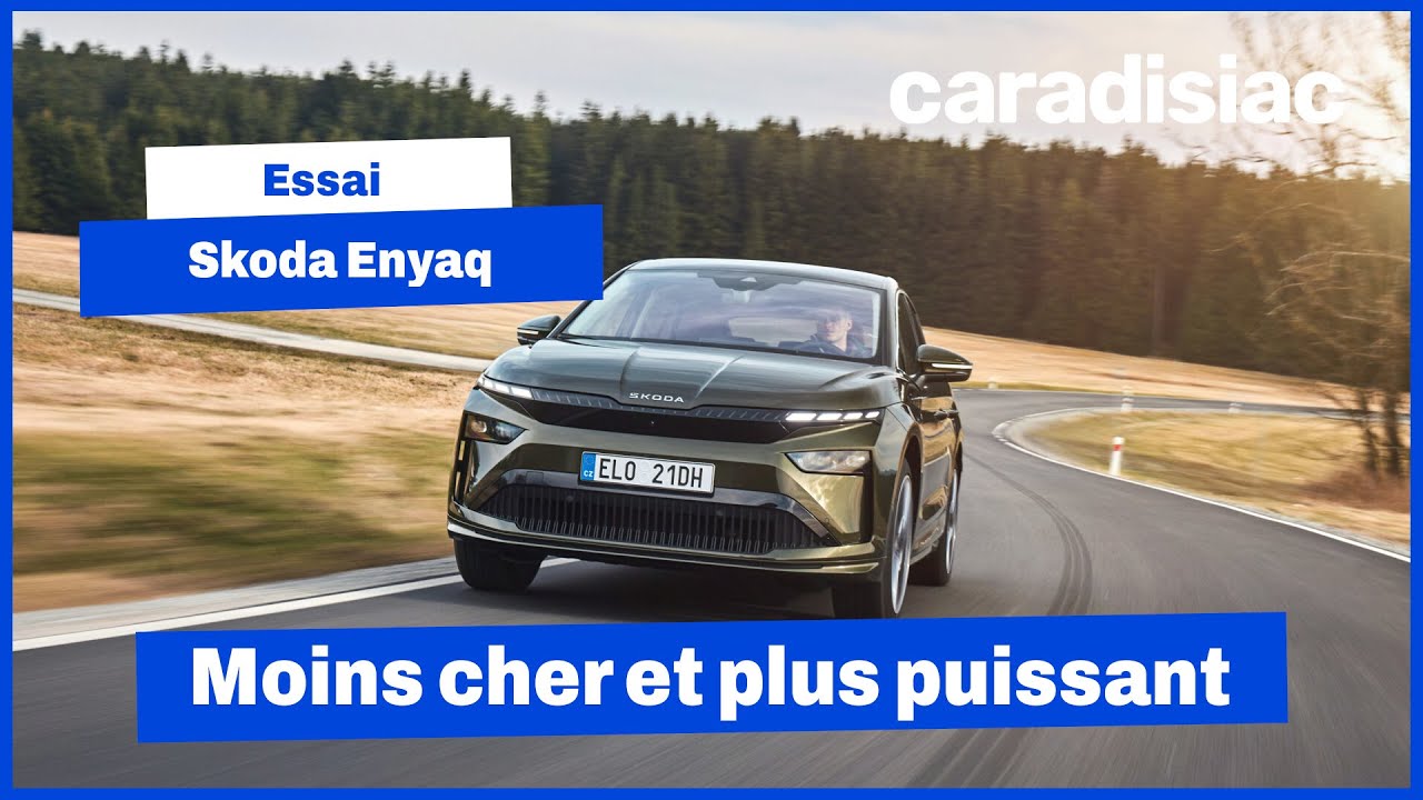 Enyaq, une alternative solide à la Tesla Model Y 🚗