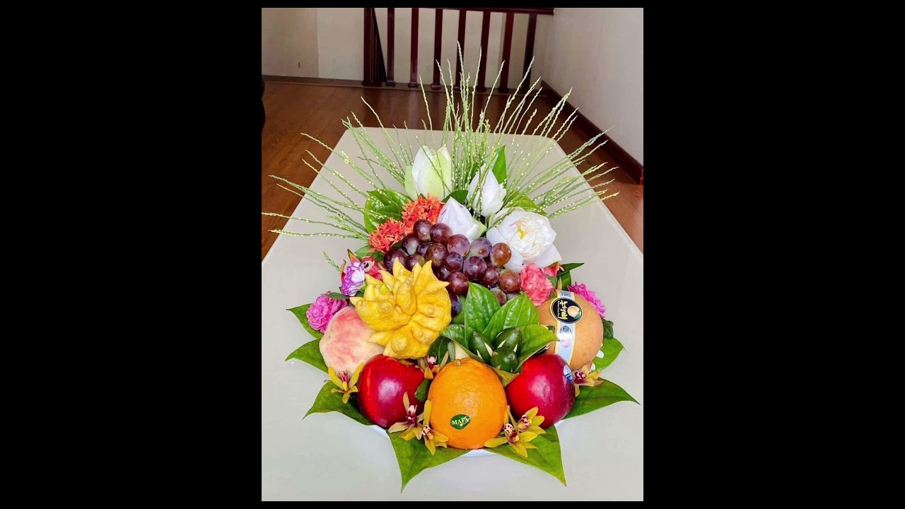 Gợi ý mâm ngũ quả ngày Tết 🍇🍎