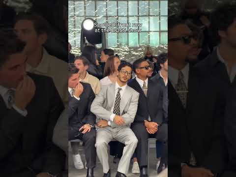 When the reactions are as good as the looks—at the BOSS Paradox fashion show #BeYourOwnBOSS