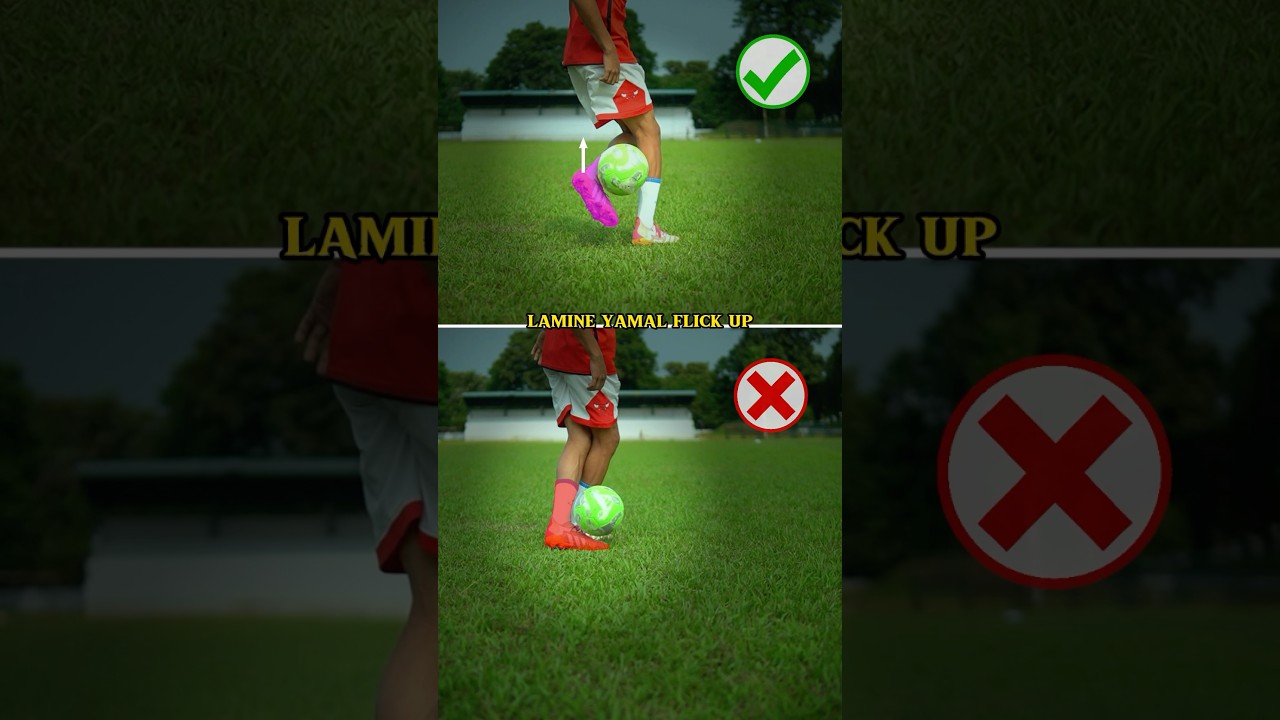Master the Lamine Yamal Flick Up ⚽