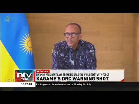 Kagame casts doubt on Congo peace deal, vows to defend Rwanda