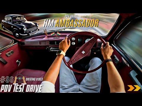 1999 HINDUSTAN AMBASSADOR | 1.8L 75BHP | POV Drive #86 | AMBASSADOR | 4K | REV GEARSHIFT #ambassador