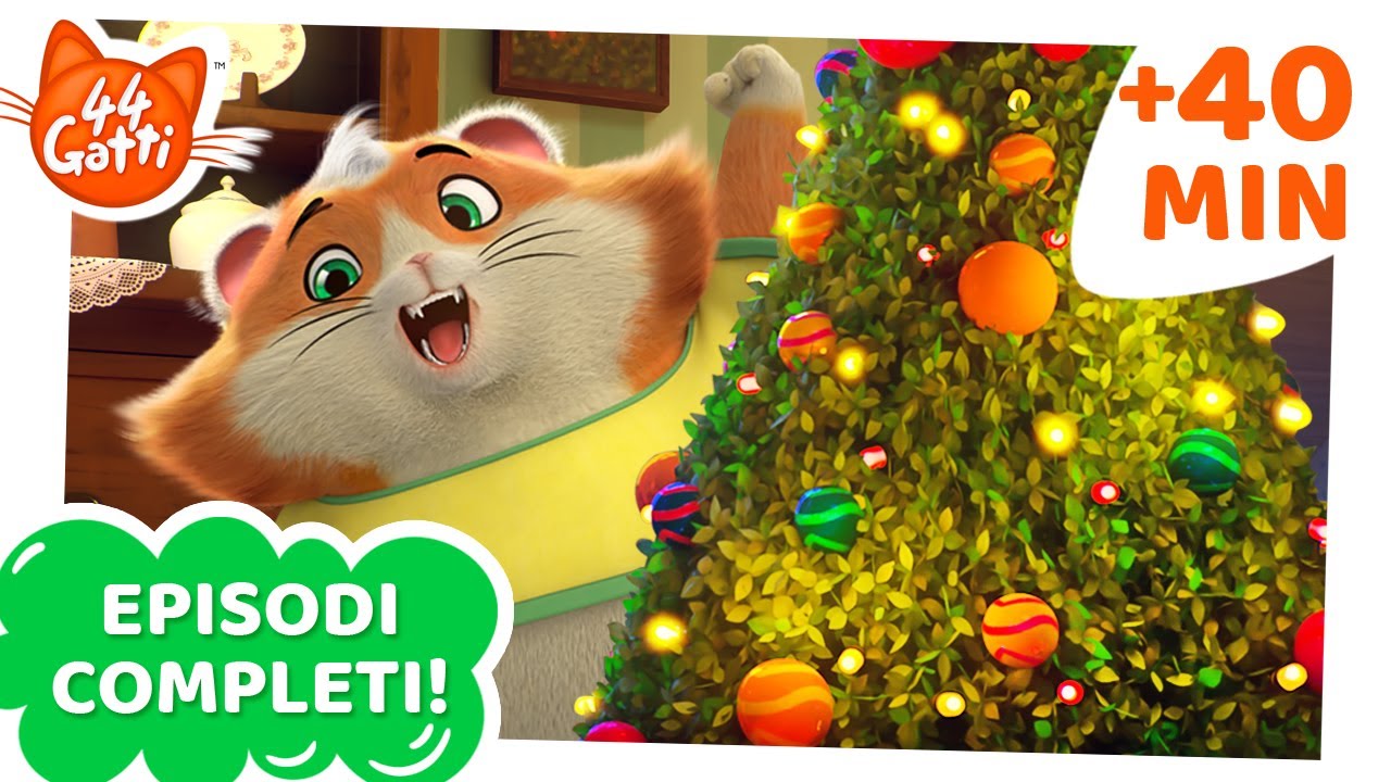 44 Gatti | 40 MINUTI di episodi completi | Racconti di Natale gattastici! ☃️🎁