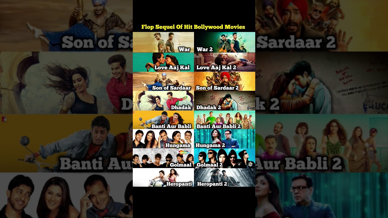 Flop Sequel to Blockbuster Bollywood Films: What Went Wrong? 🎬