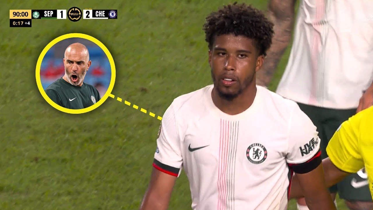 Andrey Santos Impresses Enzo Maresca vs Plamieras 🇧🇷