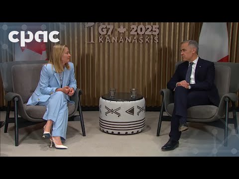 PM Carney meets with Italian PM Giorgia Meloni at G7 Leaders’ Summit – June 16, 2025