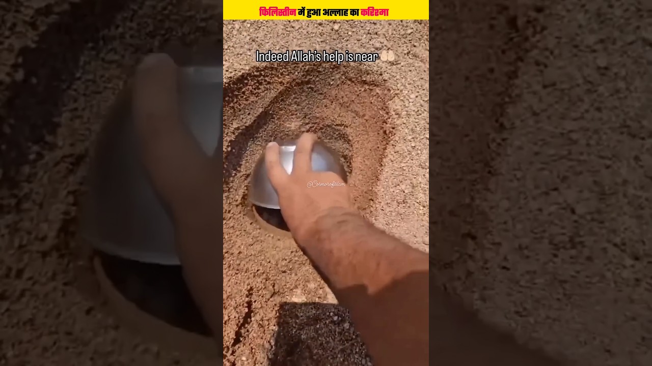 फिलिस्तीन में अल्लाह का करिश्मा ✨