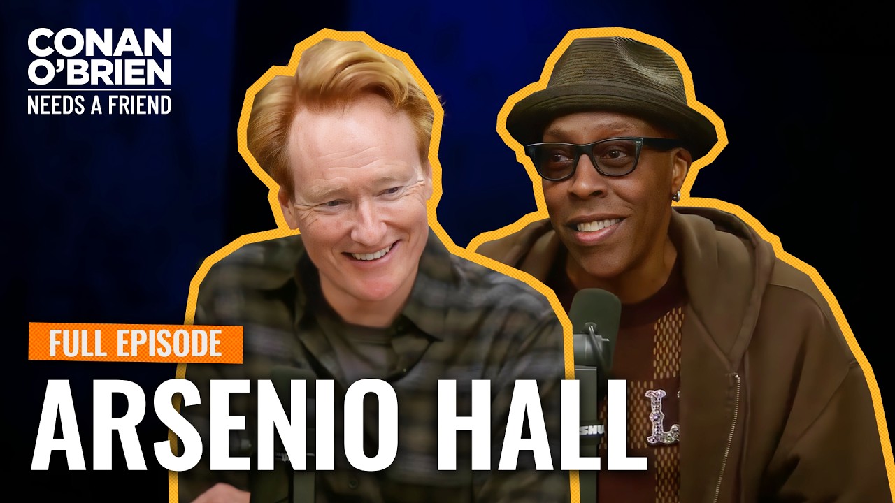 Arsenio Hall on Friendship & New Book with Conan 🤝
