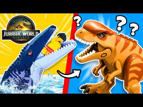 Unboxing LEGO Jurassic World Rebirth Dinosaurs π¦