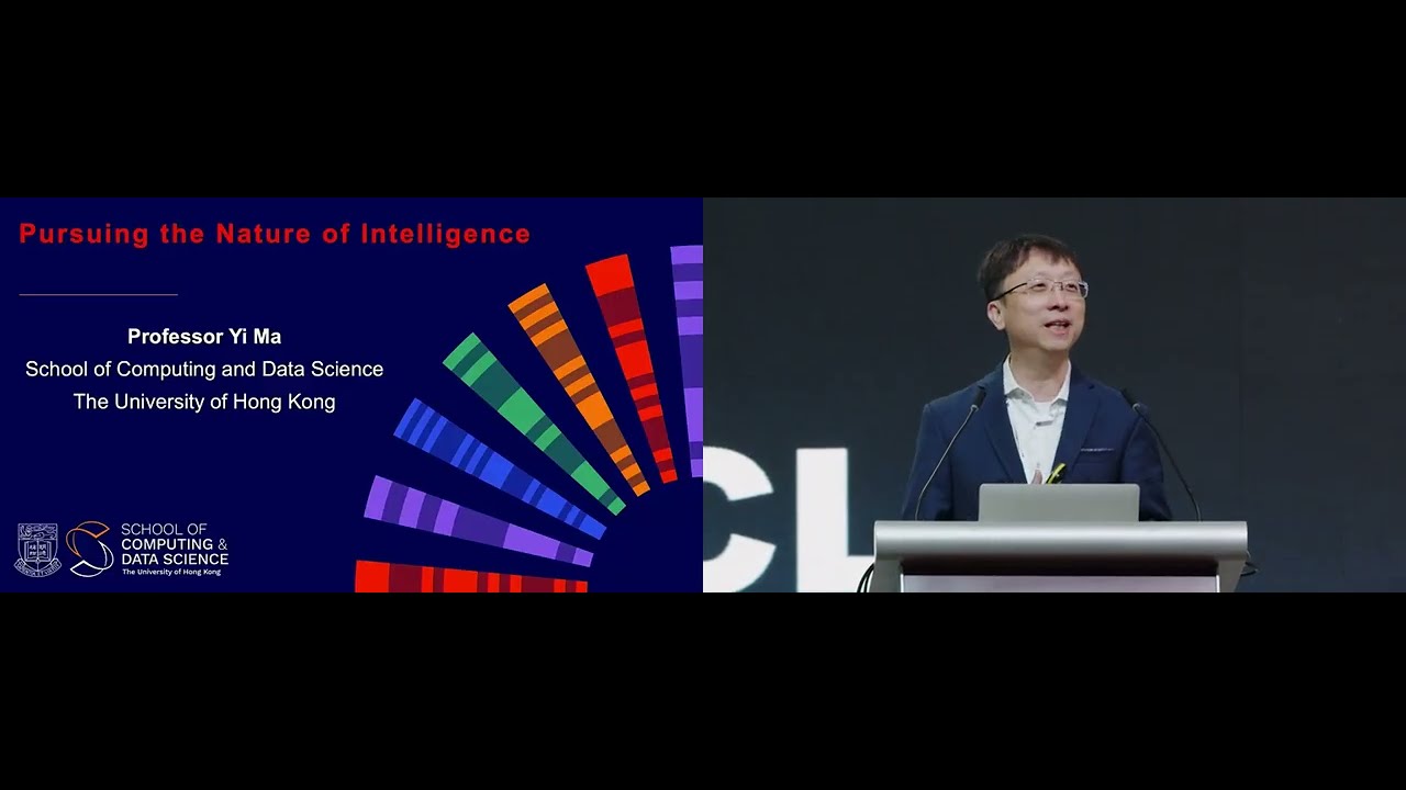 Yi Ma Explores the Nature of Intelligence at ICLR