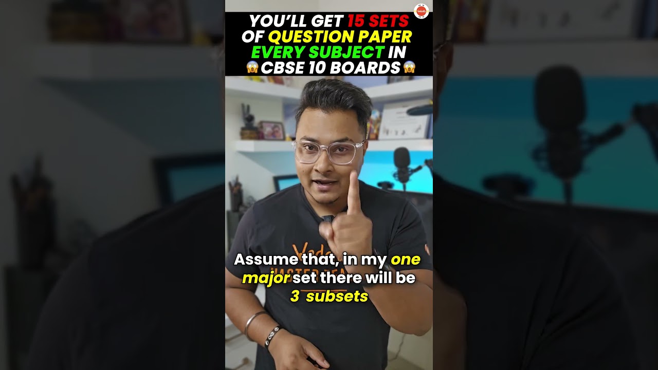 15 Question Sets Per Subject for CBSE Class 10th 😱