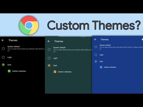 Set Dark Mode & Custom Themes in Chrome Android 🌙
