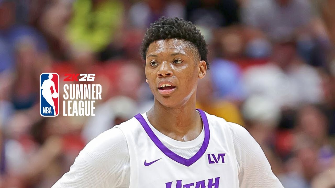 NBA 2K26 Summer League Highlights: Jazz vs Hornets | Rookies Shine Bright 🌟 | July 10, 2025