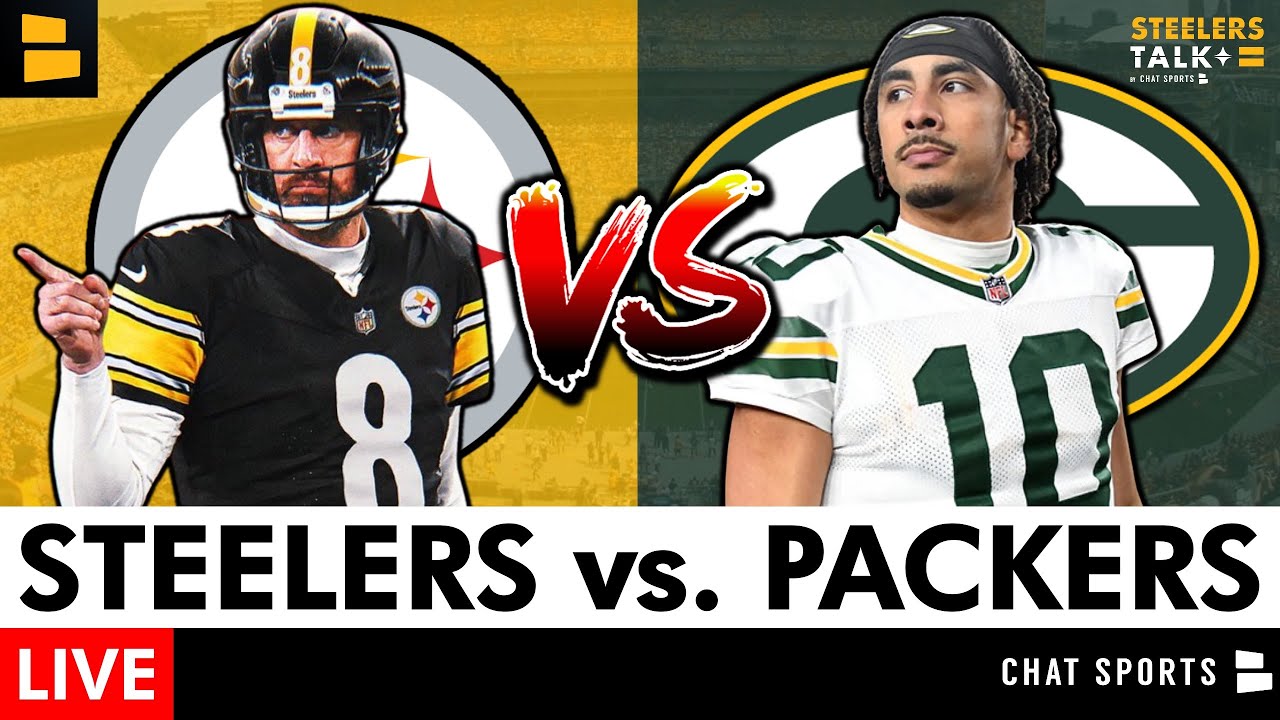 Watch Steelers vs. Packers Live: Score, Highlights & Play-by-Play | NFL Week 8 on NBC 🏈