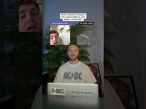 Alex Warren’s Wife Heard The Lyrics On “Ordinary” Wrong, And Here Is What It Says #shorts #lyrics