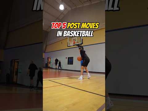 TOP 5 POST MOVES IN BASKETBALL #basketballtraining