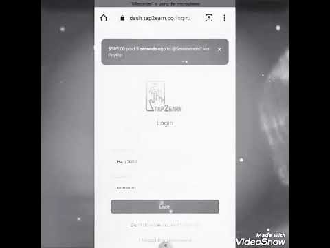 Tap 2 Earn Money with Tap 2 Earn 💸 - Sign Up Bonus $25