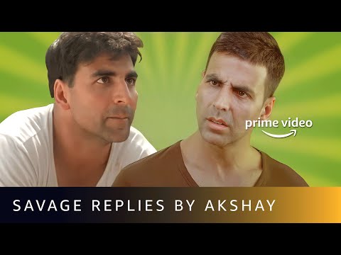 Akshay Kumar's Savage Moments | Amazon Prime Video