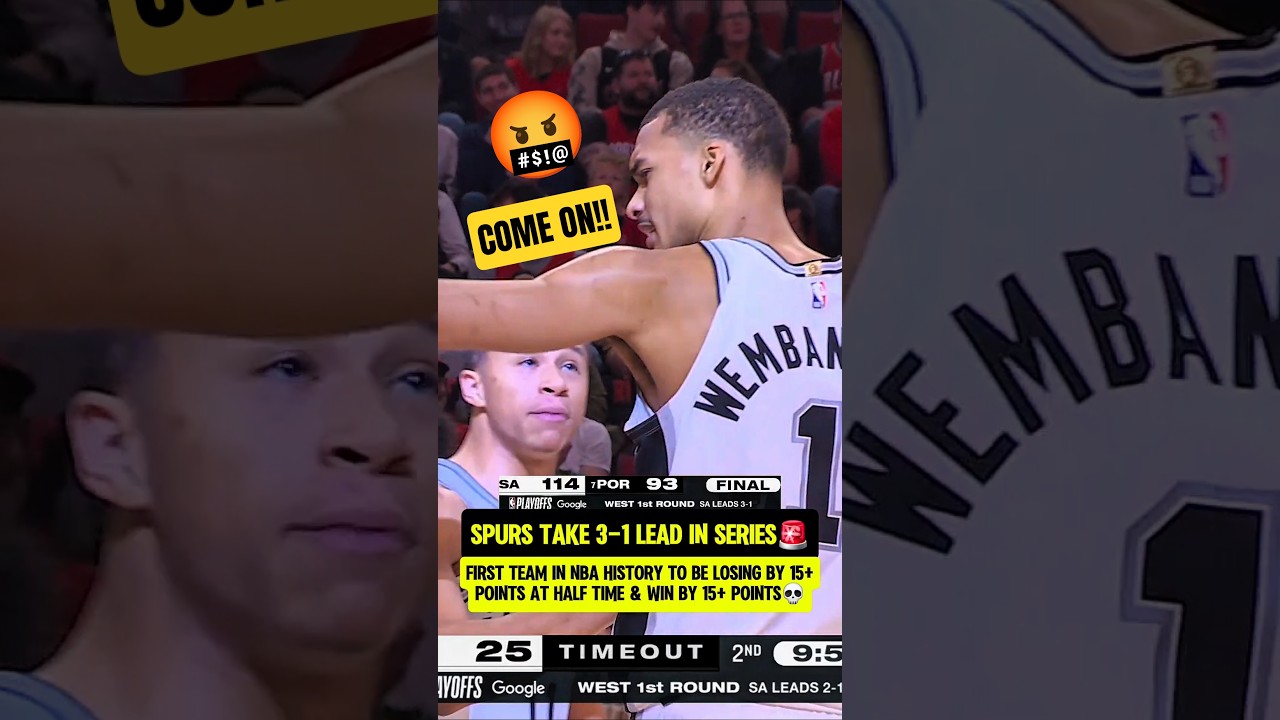 Spurs Win Game 4 with Wembanyama’s Return 😤
