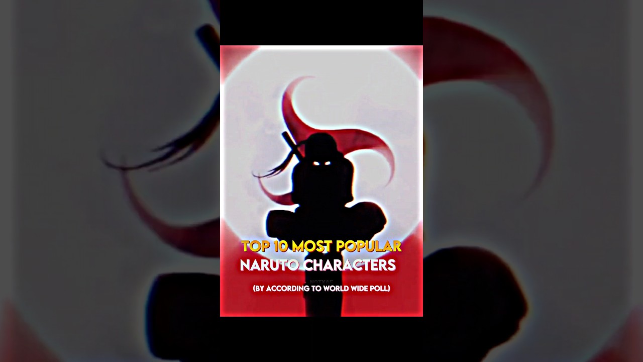 TOP 10 Top 10 Popular Naruto Characters 🌟