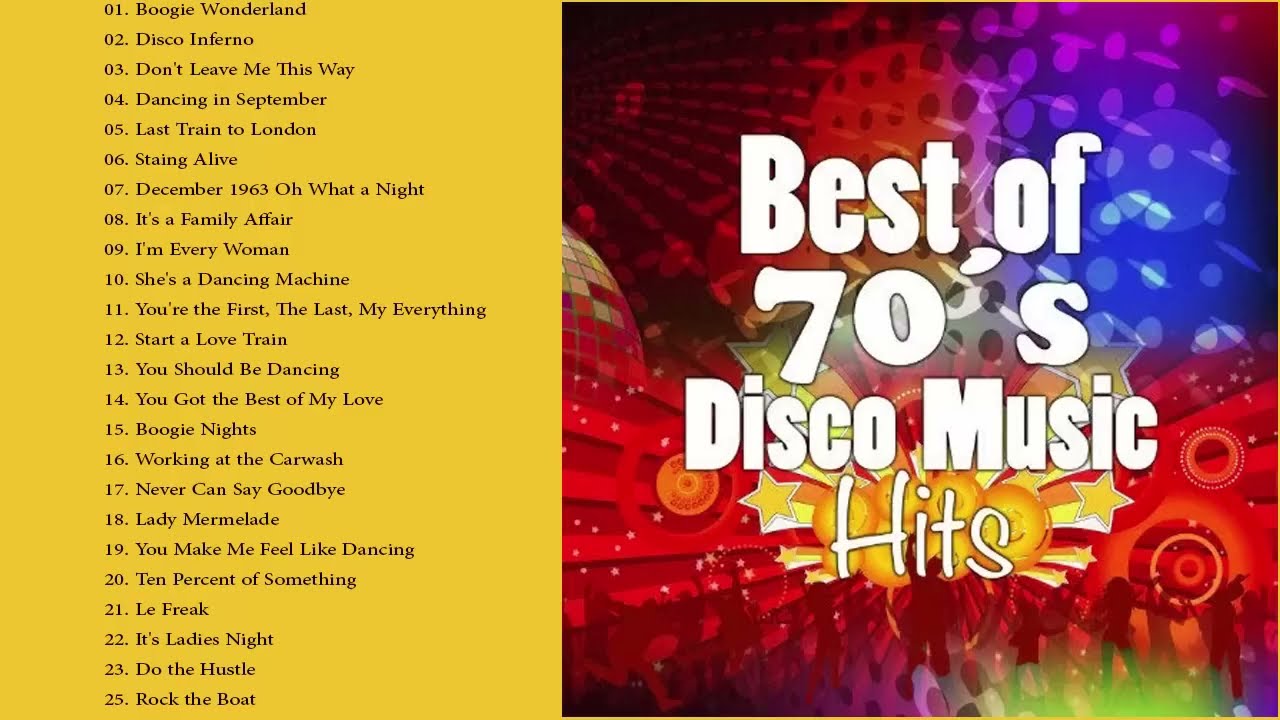 Top 70's Disco Hits & Fashion 🎶
