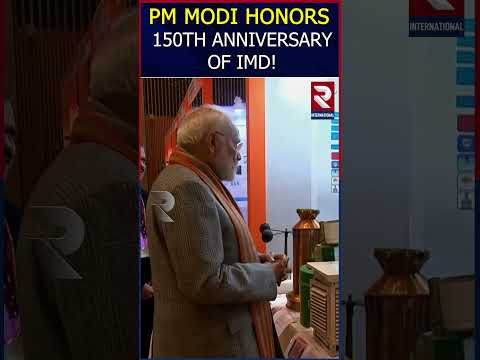PM MODI MARKS 150 YEARS OF INDIA METEOROLOGICAL DEPARTMENT!| IMD NEWS|RAHUL GANDHI| RTV