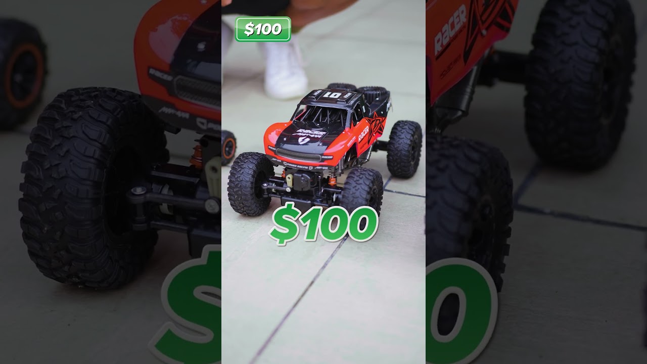 $10 vs $1,000 Remote Control Car Comparison 🚗