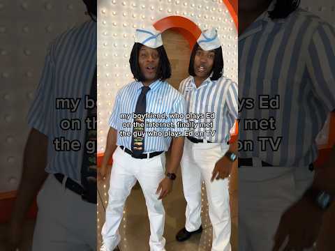 Ed meets Ed 🤯 w/ @ItsGoodBurgerEd & @mrkelmitchell #goodburger #comedy #nickelodeon