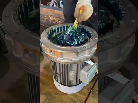 Motor reduction gear installation process- Good tools and machinery make work easy