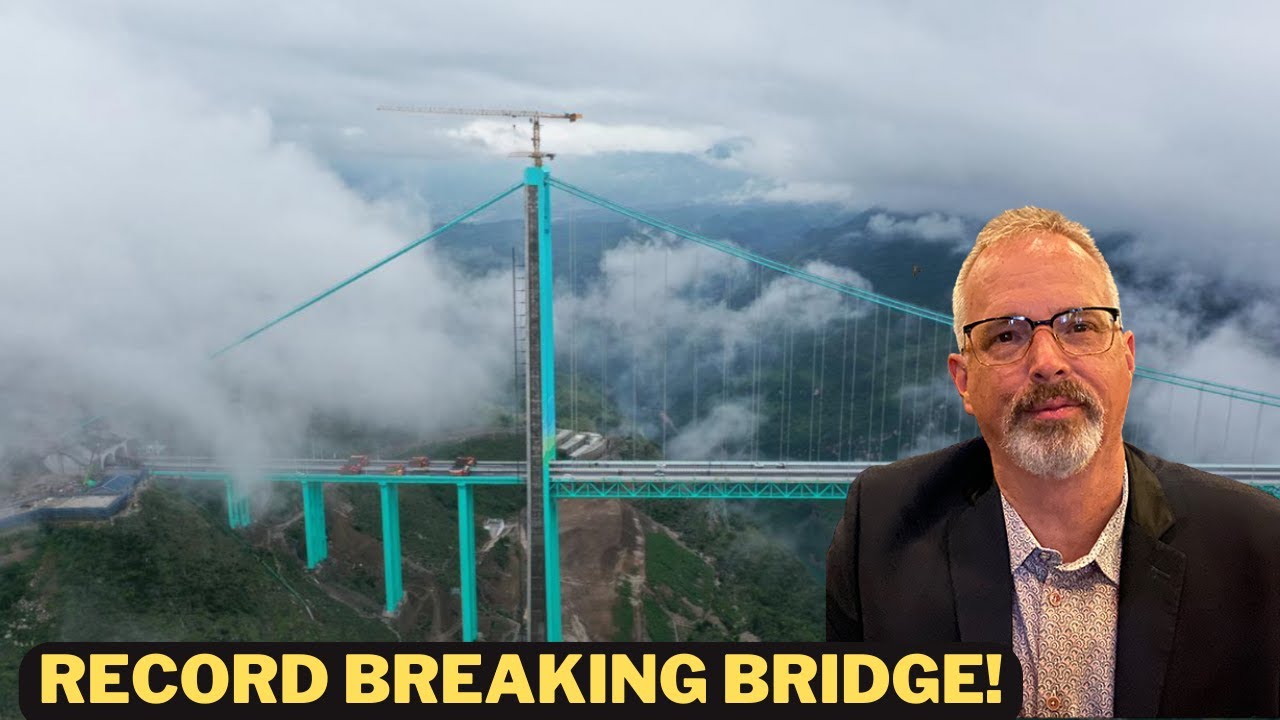 China's Tallest Suspension Bridge Opens in 2025 π
