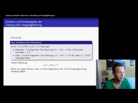 Funktionalanalysis 12: Garantierte Existenz und Eindeutigkeit von Integralgleichungen 🔍