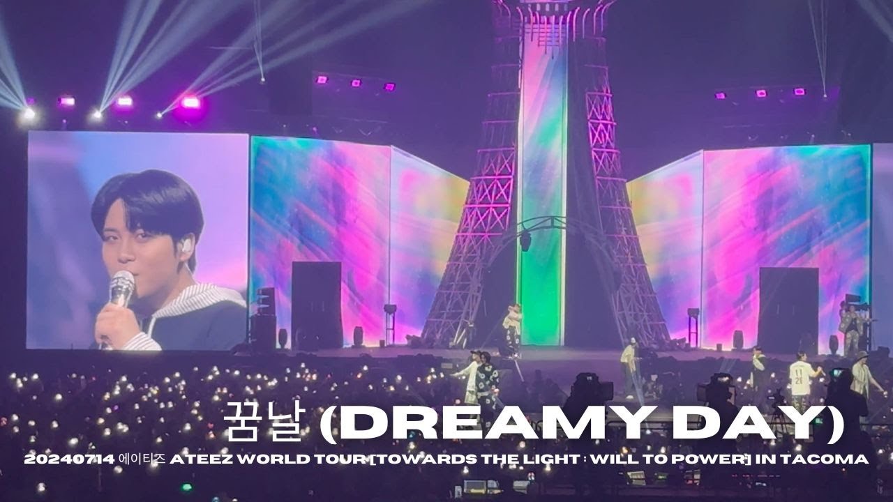 ATEEZ World Tour in Tacoma: Dreamy Day ๐