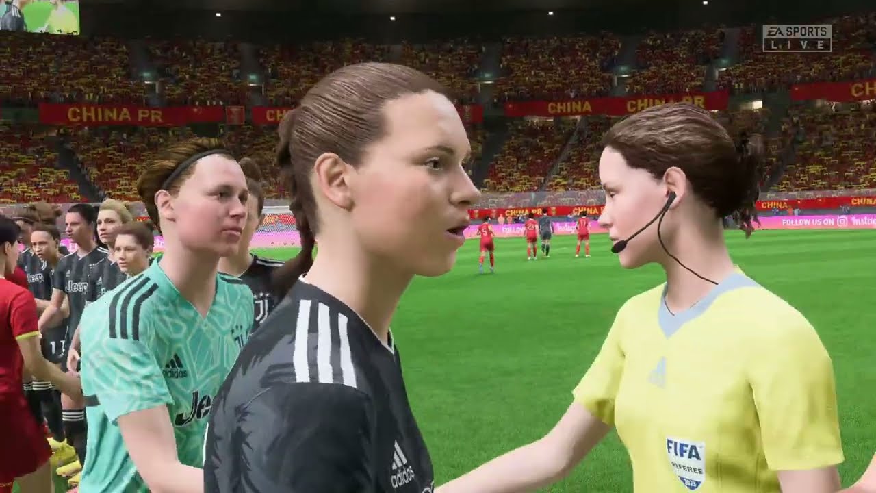 China vs Juventus Women's Friendly | FIFA 23 Gameplay
