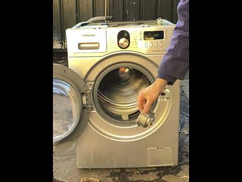 Brick in a washing machine: Samsung Ecobubble