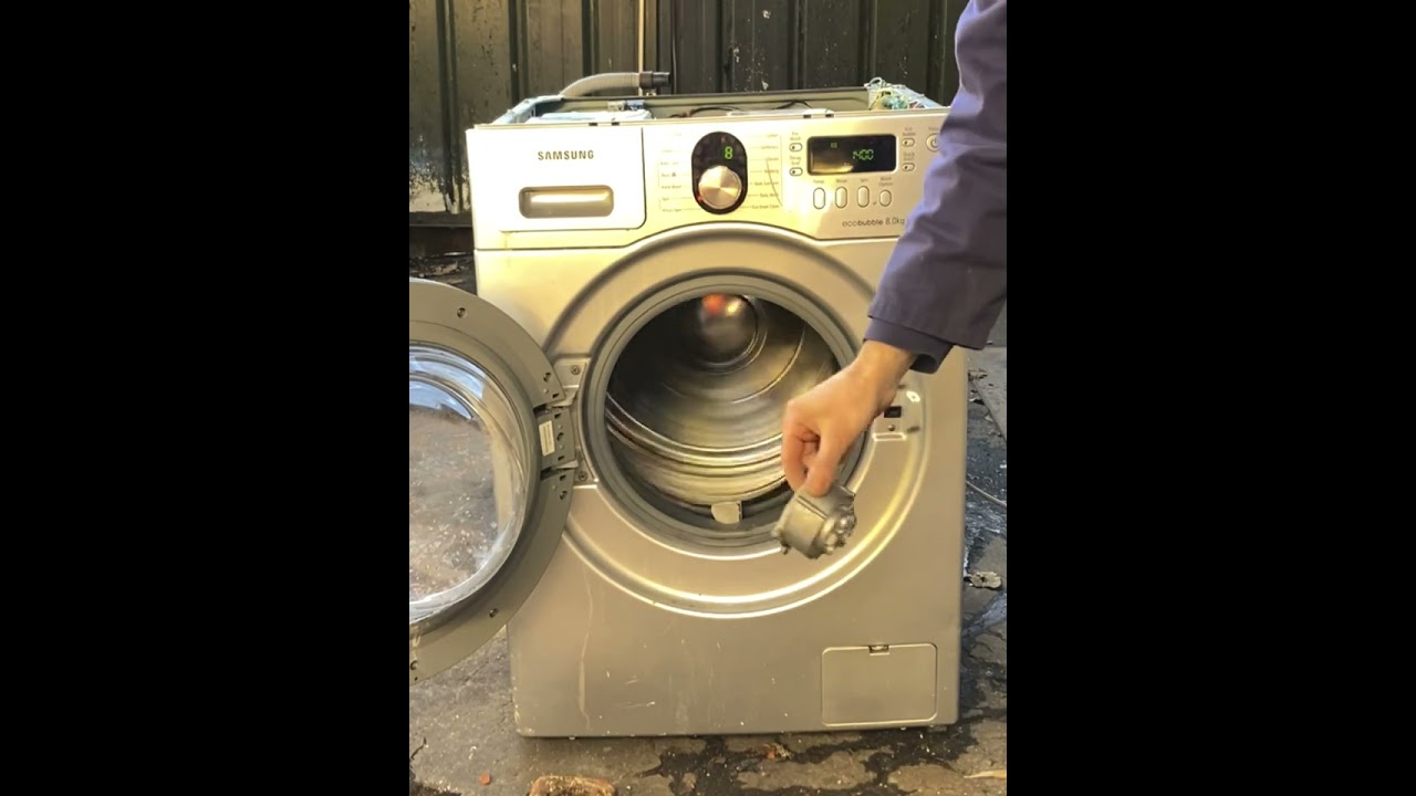Samsung Ecobubble 8kg Washing Machine vs. The Worst Nightmare! ๐ฟ
