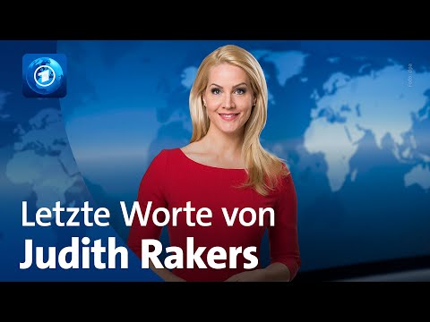 Judith Rakers: #Abschied bei der tagesschau | Letzte Worte