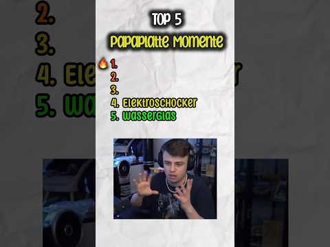 Top 5 Papaplatte Momente🔥 #papaplatte #twitch #clips #twitchclips #top5