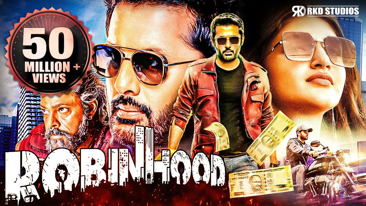 Robinhood (2025) Hindi Action Comedy | Nithiin & Sreeleela