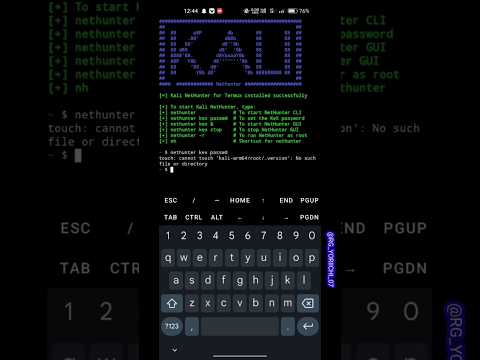 how to install KALILINUX in any android phones or devices (without root) PART 1 #coding #python