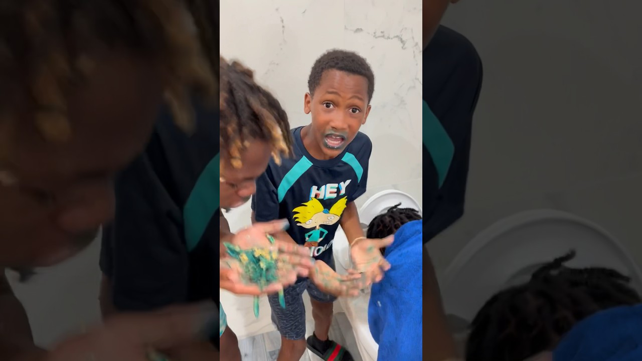 Hilarious! Big Boy Throws Takis in Toilet — Still Eats Them! 🤣