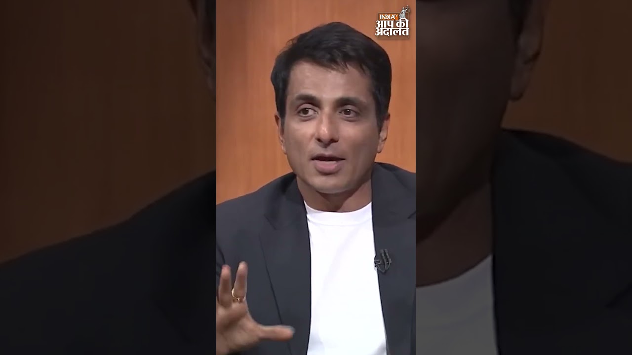 जब #sonusood ने बताया कि 'रसगुल्ला' उनकी कमज़ोरी है | #aapkiadalat #rajatsharma #indiatv