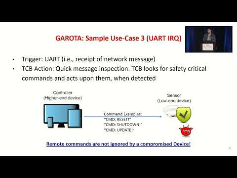 USENIX Security '22 - GAROTA: Generalized Active Root-Of-Trust Architecture