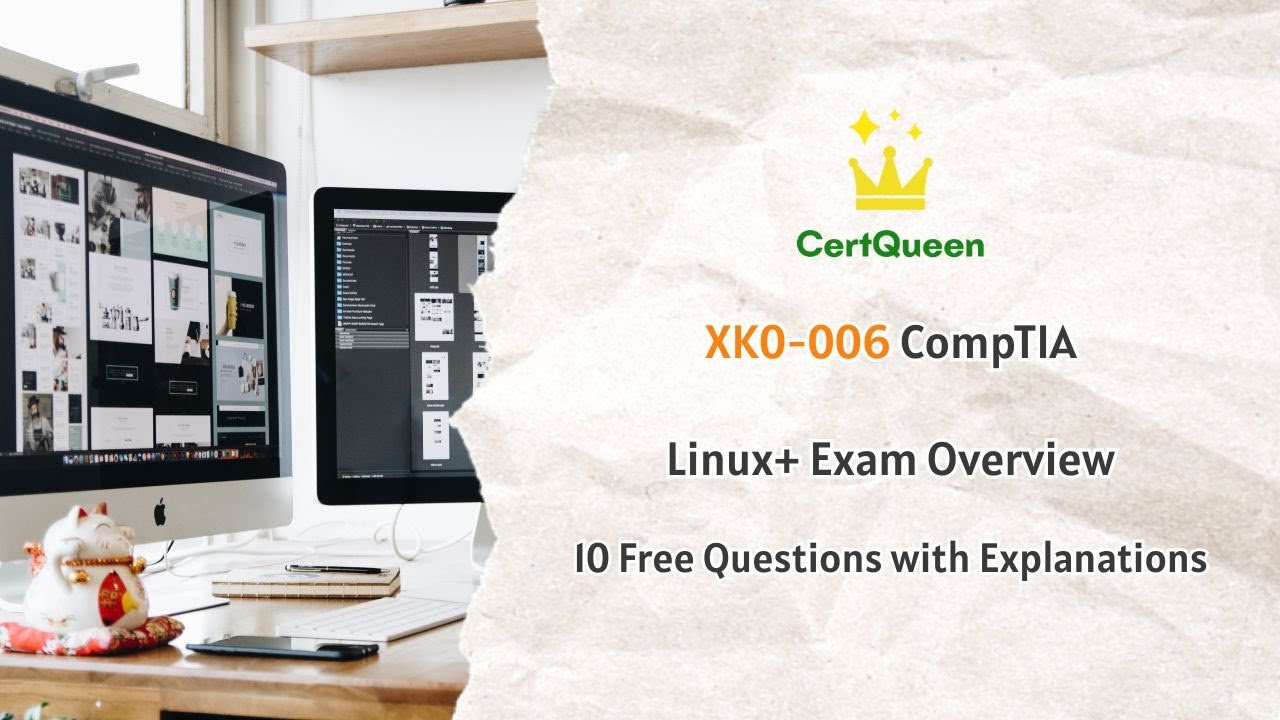 XK0-006 CompTIA Linux+ Exam Guide & Free Questions 🖥️