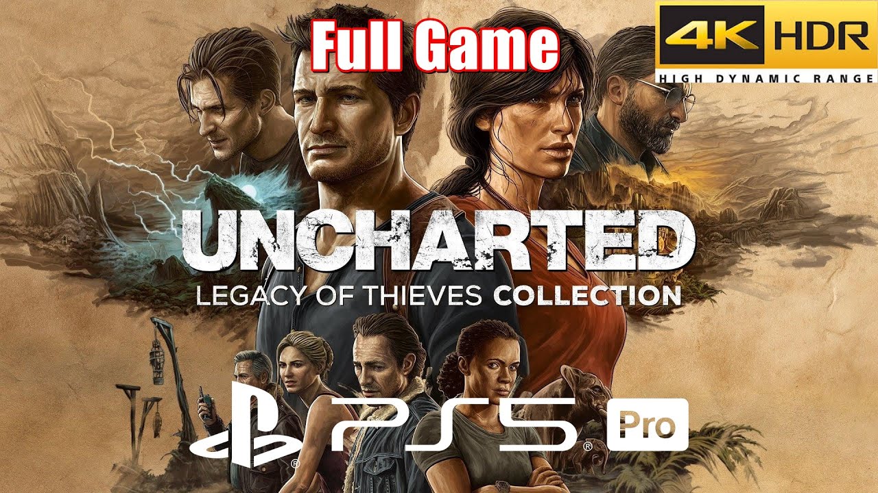UNCHARTED Legacy of Thieves Collection PS5 Walkthrough 🎮